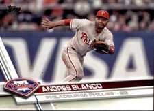 2017 Topps #690 Andres Blanco Philadelphia Phillies