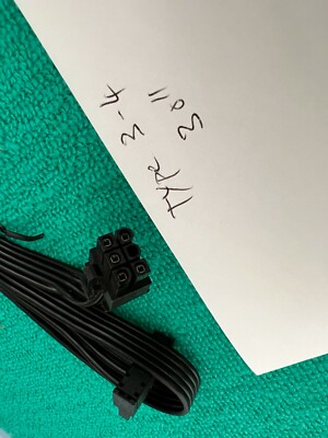 PCIe 6Pin Para 3 SATA Cabo De Alimenta&ccedil;&atilde;o SSD Reto Corsair S&eacute;rie RMx