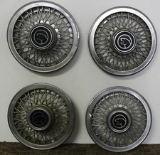 Oem 14 Wire Type Hub Caps Wheel Covers E8wy1130a 1985-1988 Mercury Cougarw109 Oem 14 Wire Type Hub Caps Wheel Covers E8wy1130a 1985-1988 Mercury Cougarw109