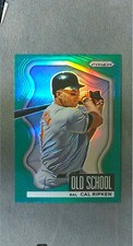 2022 Panini Prizm Old School Green Prizm #5 Cal Ripken Jr Orioles