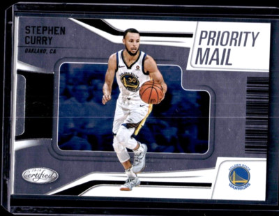 2018-19 Panini Certified Stephen Curry Priority Mail Warriors