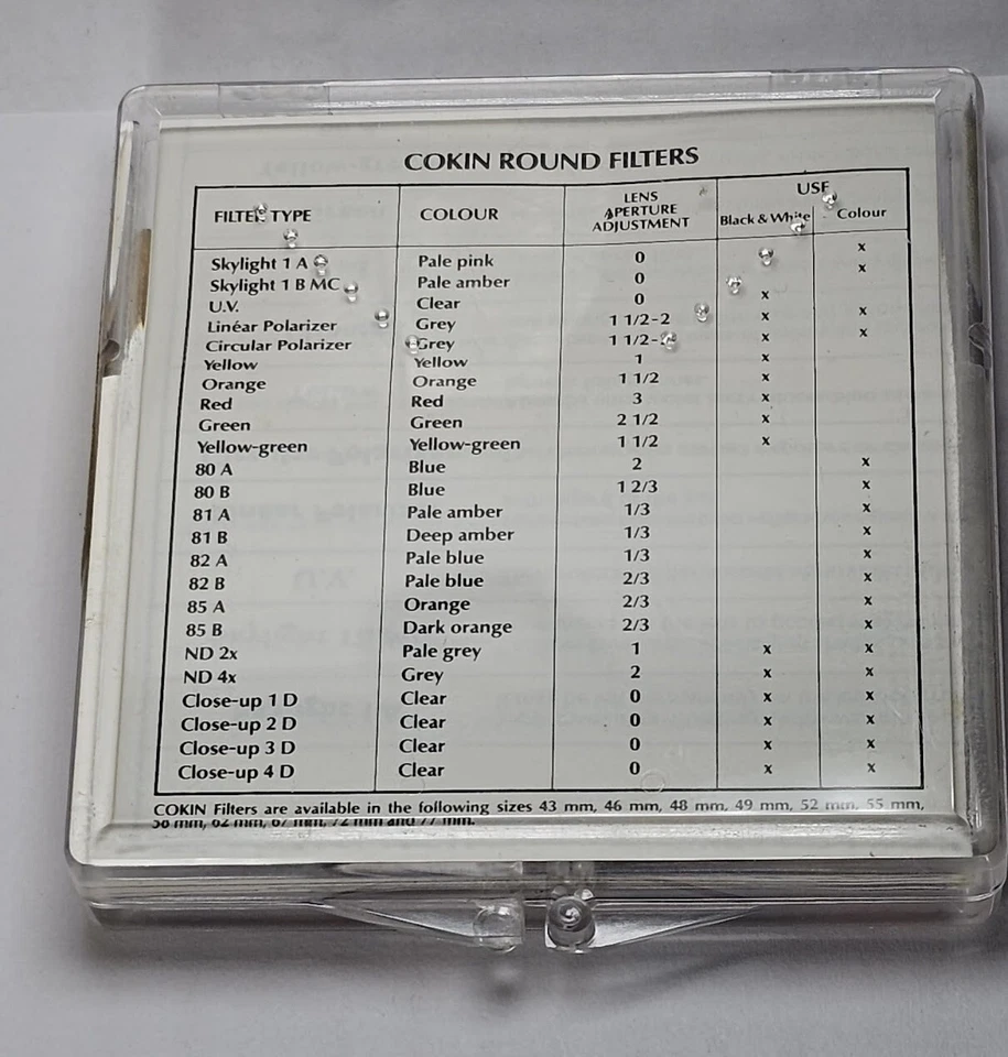 46mm Cokin Skylight 1A Glass Lens Filter France Genuine 46 mm sklight1A E-46 E46 - Image 4 of 4