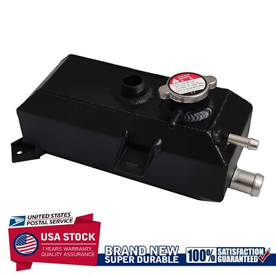 Aluminum For Bmw E28 E30 325E 325I 528E Coolant Overflow Reservoir Tank W/Cap