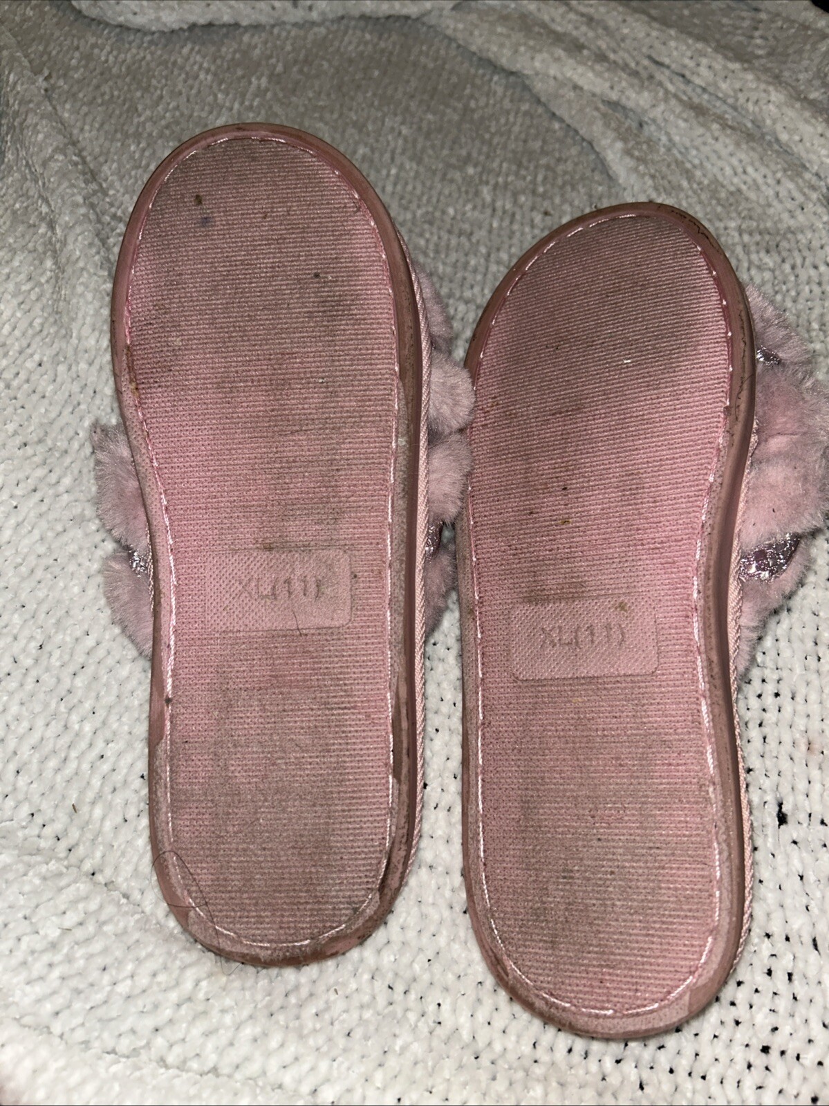 SAOLA Sole Mates comode pantofole da casa rosa XL shinny