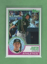 2018 Topps - Silver Pack - #37 - Dustin Fowler - Oakland Athletics