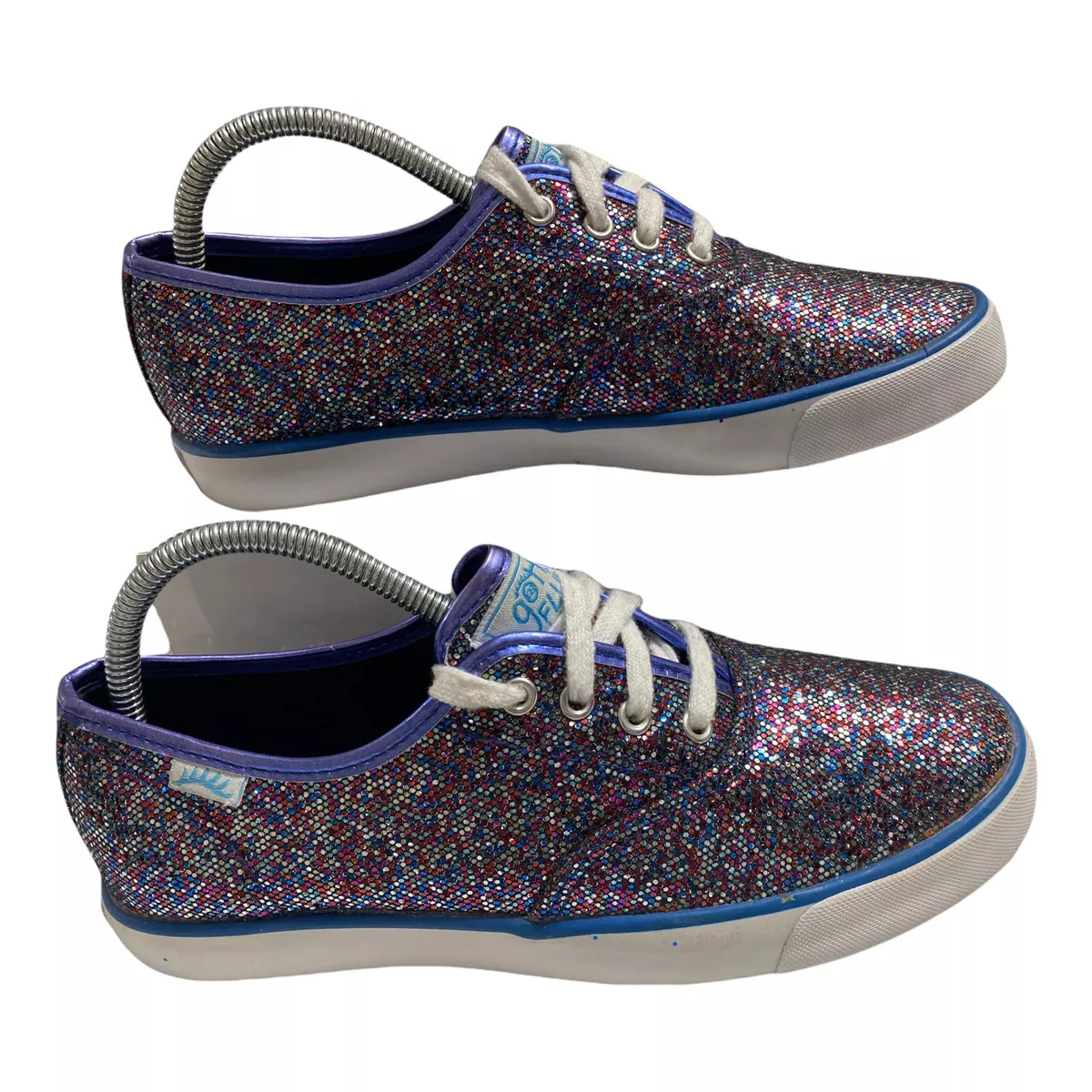 Gotta flurt cheap sparkle sequin sneakers