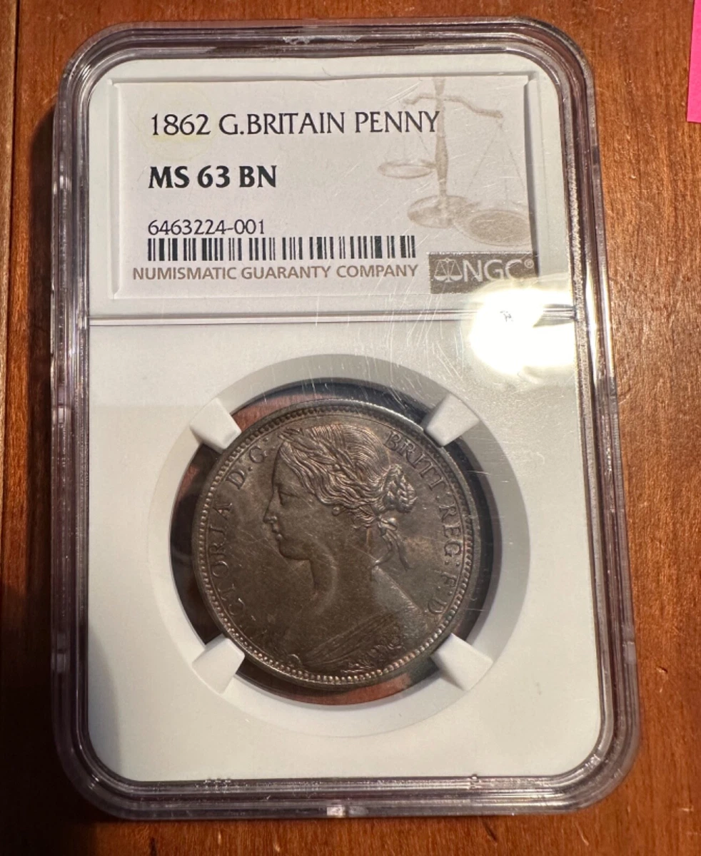 MS 63 Graded UK Pennies for sale | eBay