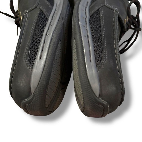 Zapatos de barco Dunham Captain informales con cordones de cuero negros para hombre talla 14 D - Imagen 3 de 11