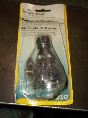NEW IN PKG PROFLO PF1175PK SHOWER HEAD 2.5 GPM ADJUSTABLE SPRAY PATTERN (WL57-2)
