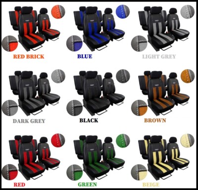 Eco-Leather Alicante Tailored Set Seat Covers for RENAULT CAPTUR