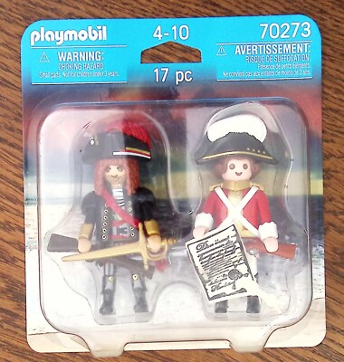PLAYMOBIL / Série Pirate - Chef des Pirates + Capitaine Pirate + Soldat - 100% NEUF / Collector - Jeux & Jouets