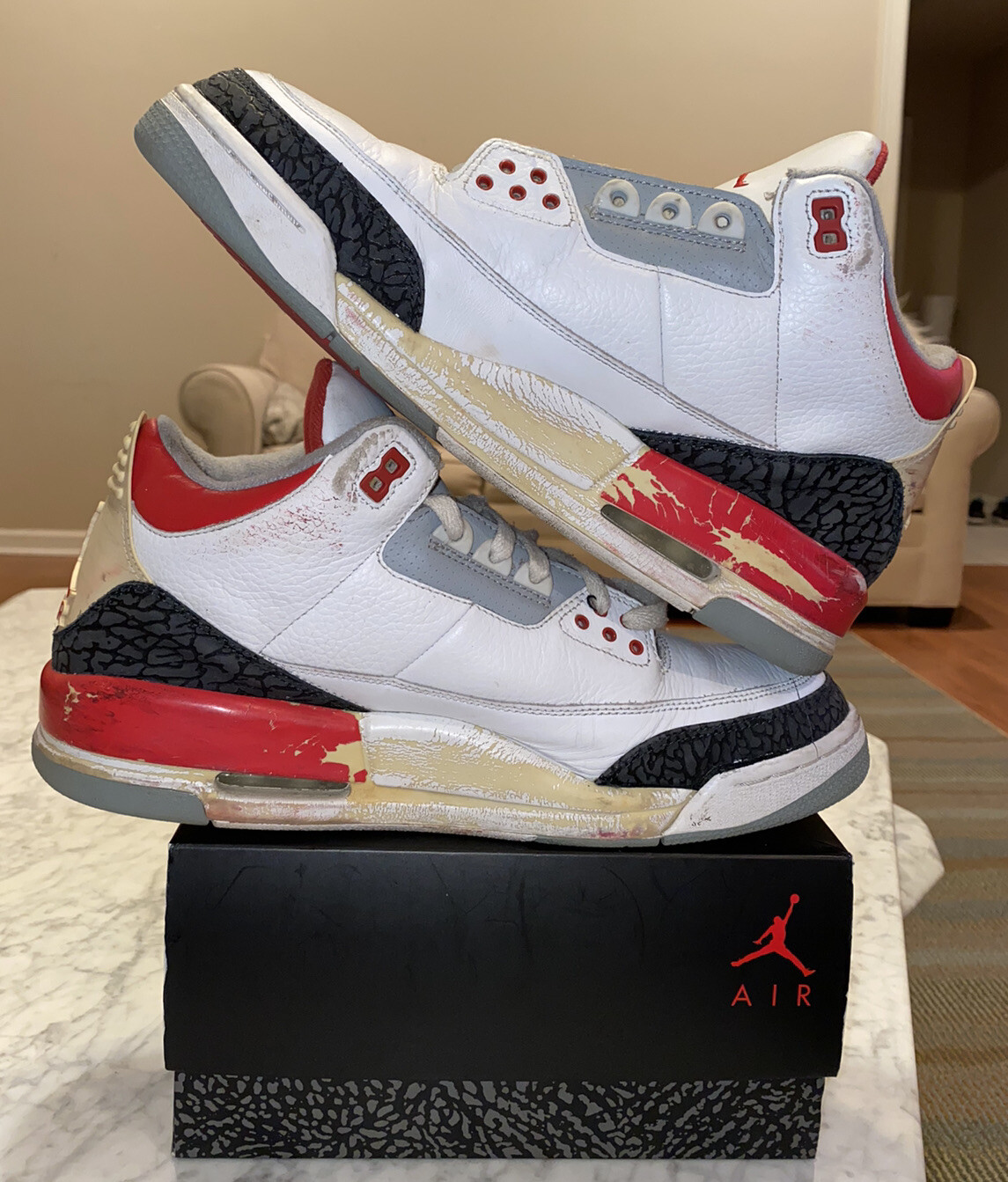 jordan 3 fire red 2007
