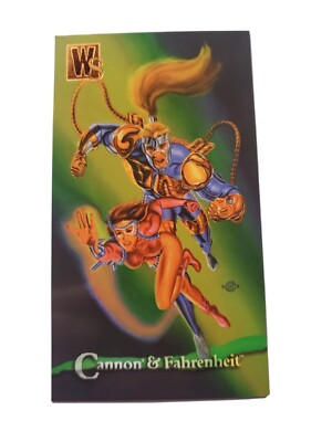 1995 Wildstorm Gallery Widevision Trading Card #119 CANNON & FAHRENHEIT - NMT