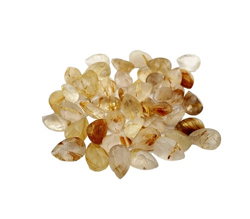 106+ Ct NATURAL Mystic Quartz Rainbow Color CUBE Cut Certified Gemstone