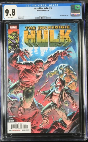 The Incredible Hulk Vol 4 #20 2025 CGC 9.8 LGY #801 Klein Cover A Marvel Comics