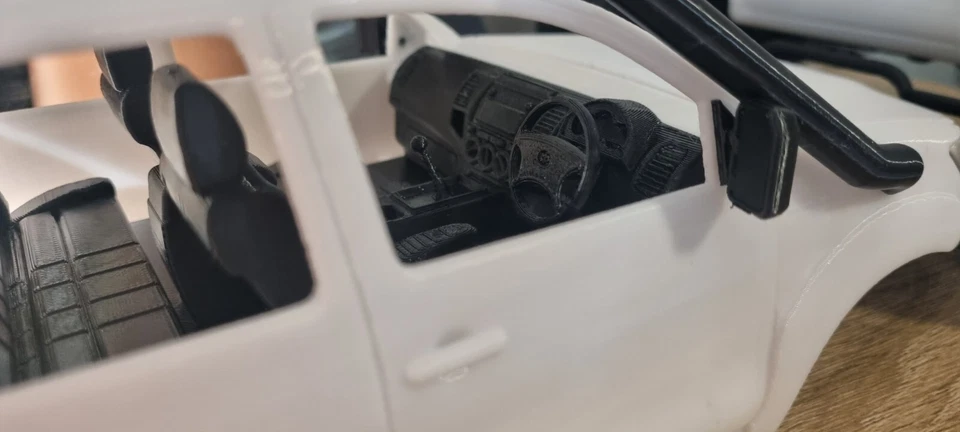 1:12 N70 Hilux Dual Cab - Mn82 - Direct Fit To Mn82/Chassis 1:12 RC Crawler - Image 2 of 4