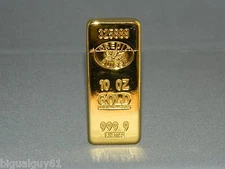 Ultra Thin Gold Bar Shaped Sophisticated Butane Lighter 999.9 USA Stock & Ship