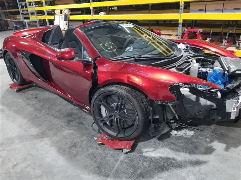 2015 MCLAREN 650S 650 FLOOR CONSOLE BLK ALCANTARA LID AND TRIM ONLY