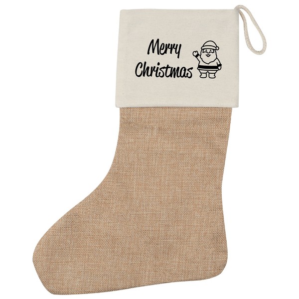 Weihnachtsstrumpf Merry Christmas Weihnachtsmann Geschenkidee Merry Christmas Ge-image
