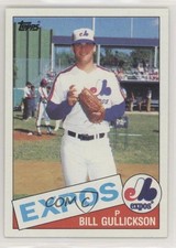 1985 Topps Bill Gullickson #687 0q1p