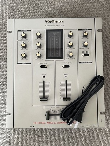 Technics SH-DX1200 2-Channel DJ Mixer DMC World Championship Model Japan Tested