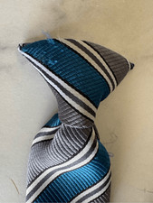 Sahara club boys striped clip on M blue grey