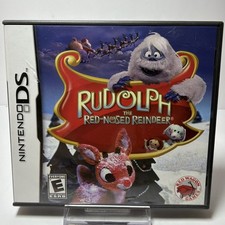 Rudolph the Red-Nosed Reindeer Nintendo DS Sealed New has manuals the game also￼