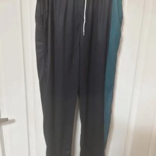 Black Red Green Striped Training Set M Casual Sportswear