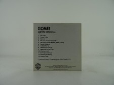 GOMEZ SPLIT THE DIFFERENCE (104) 13 Track Promo CD Album including Card Sleeve W