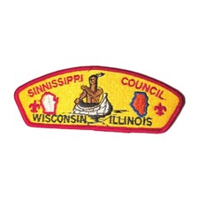 Boy Scouts CSP Patch Sinnissippi Council Wisc...