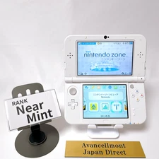 【Near Mint】New Nintendo 3DS XL LL Pearl White Console Stylus NTSC-J Japan Tested