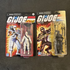 G.I. Joe Retro Collection Snake Eyes & Storm Shadow MOC Walmart Exclusive 2020