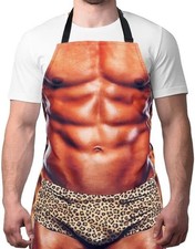 New Chef's Prank Apron,Creative Prank Aprons for Men,Funny The Ultimate Gag Gift