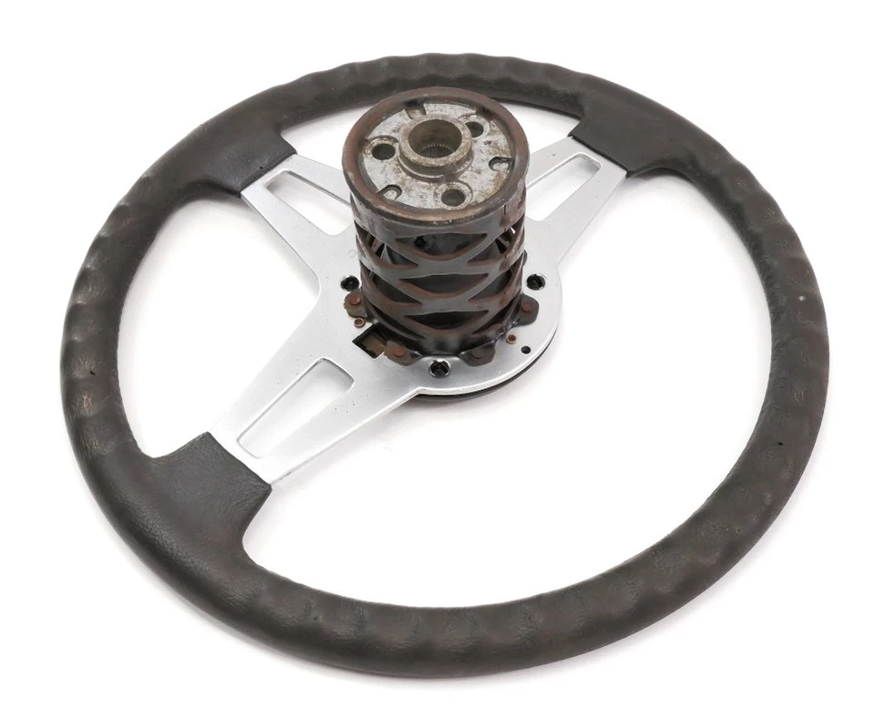 3-спицевое спортивное рулевое колесо Wolfsburg 75-84 VW Jetta Rabbit GTI Scirocco MK1 OE - Изображение 3 из 4