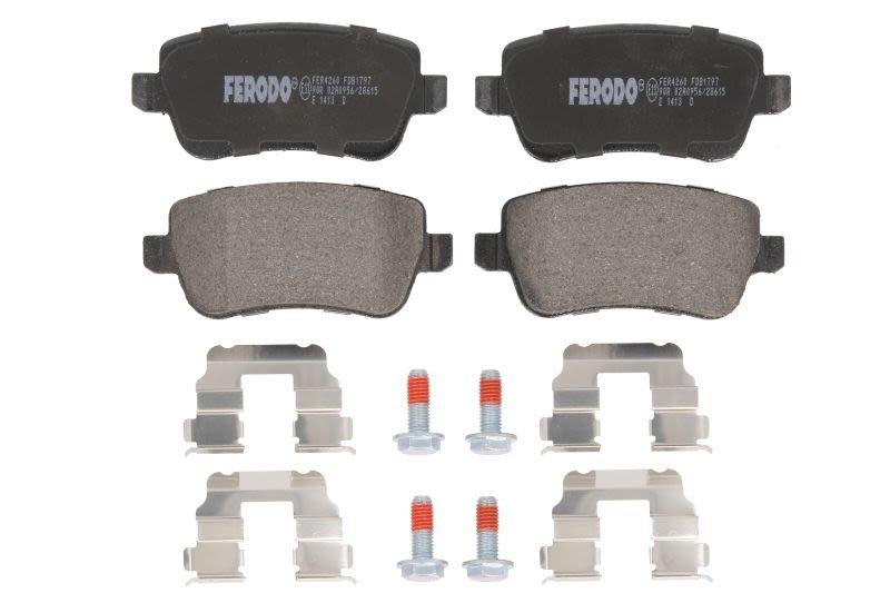 Plaquettes de frein FERODO FDB1797 anti-vibration pour corriger le freinage Croma