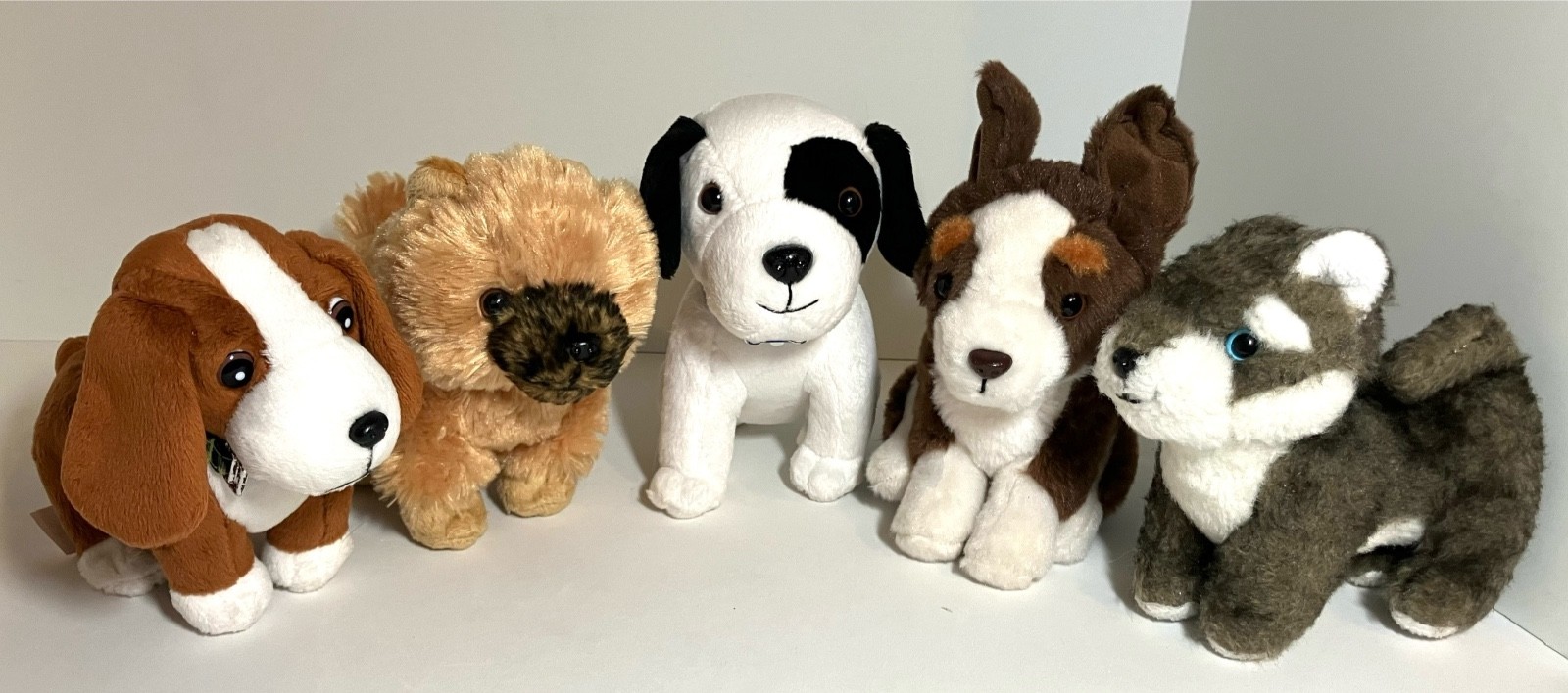 Our Generation Pack of 5 Different Puppy Dogs for 18" Doll