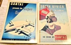 VINTAGE POSTCARDS  AUSTRALIAN AVIATION  2  X QANTAS POSTCARDS