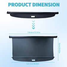 Kofferraum ausziehbare Laderaumabdeckung für Volkswagen Touran 2015-2025