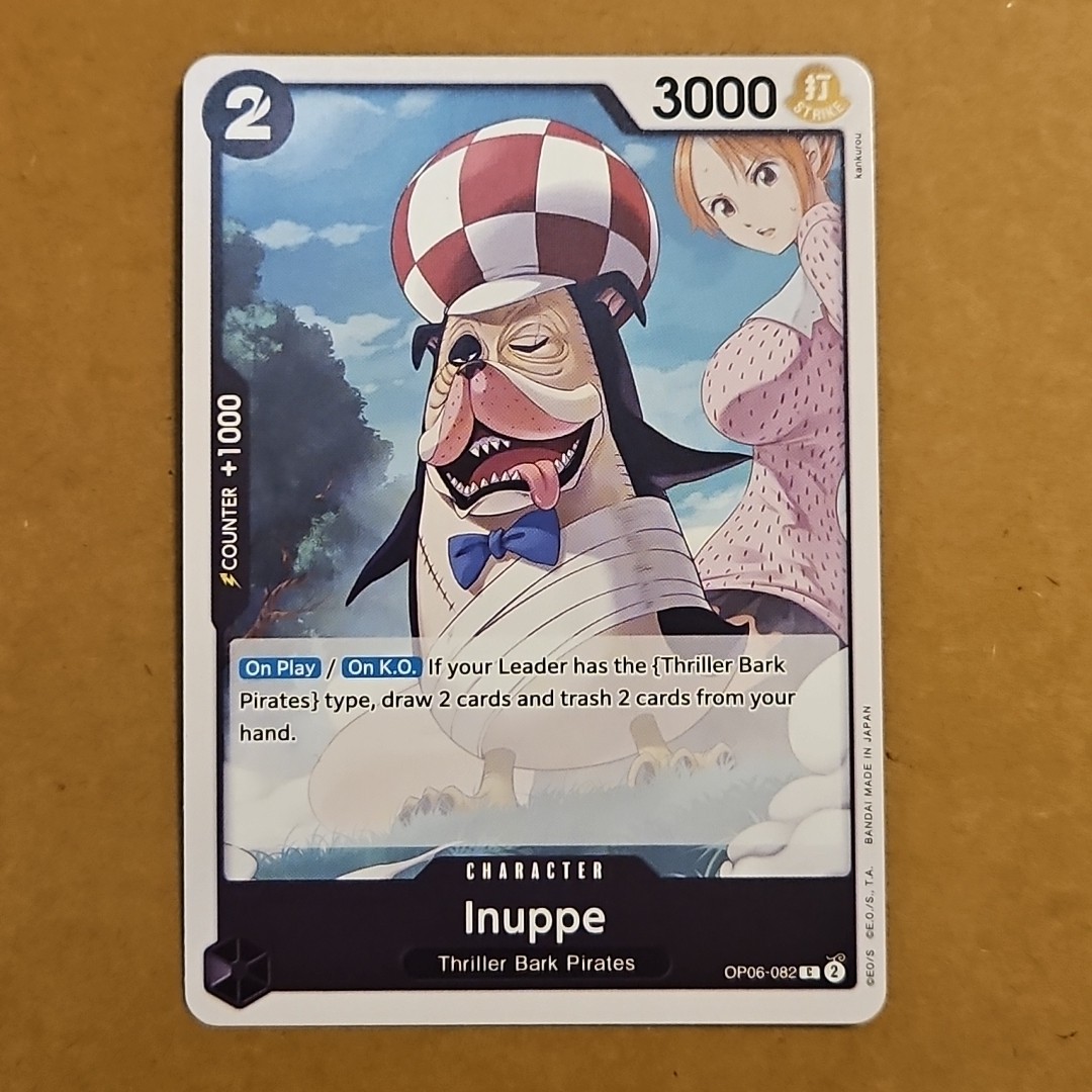 One Piece Inuppe (OP06-082/239) OP06 Wings of the Captain NM TCG CCG