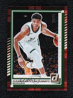 2025-26 Panini Donruss Plaid 15/75 Giannis Antetokounmpo #106 0c3