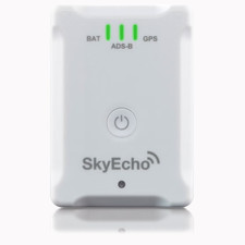 SkyEcho 2 Portable ADS-B Transceiver by uAvionix with Case And Mount
