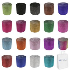10 Yards Diamond Rhinestone Ribbon Mesh Wrap Wedding Party Floral Decorations