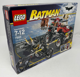 Retired Lego 7886 The Batcycle Harley Quinn&rsquo;s Hammer Truck New In Sealed Box