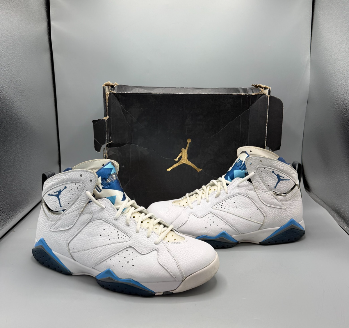 Size 14 - Air Jordan 7 Retro 2015 French Blue With Box READ | eBay