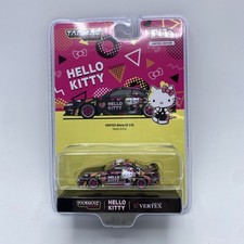 Tarmac Works 1:64 Vertex Nissan Silvia S14 Hello Kitty Black Chrome T64G-018-HK