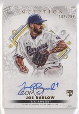 2022 Topps Inception Base Rookie and Emerging Stars 102/299 Joe Barlow Auto 10qe