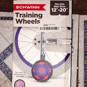 Schwinn Training Wheels 12-20in w/ Decals & Hardware SW80275A
