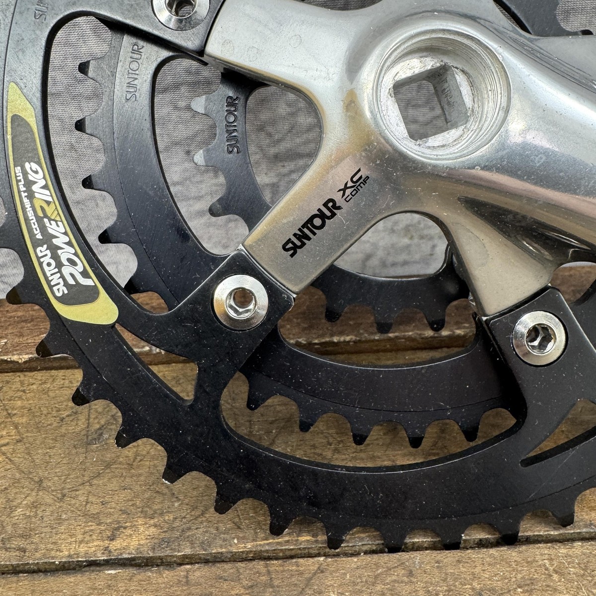 Vintage Suntour XC Comp Right Crank Arm NOS 175mm Chainring