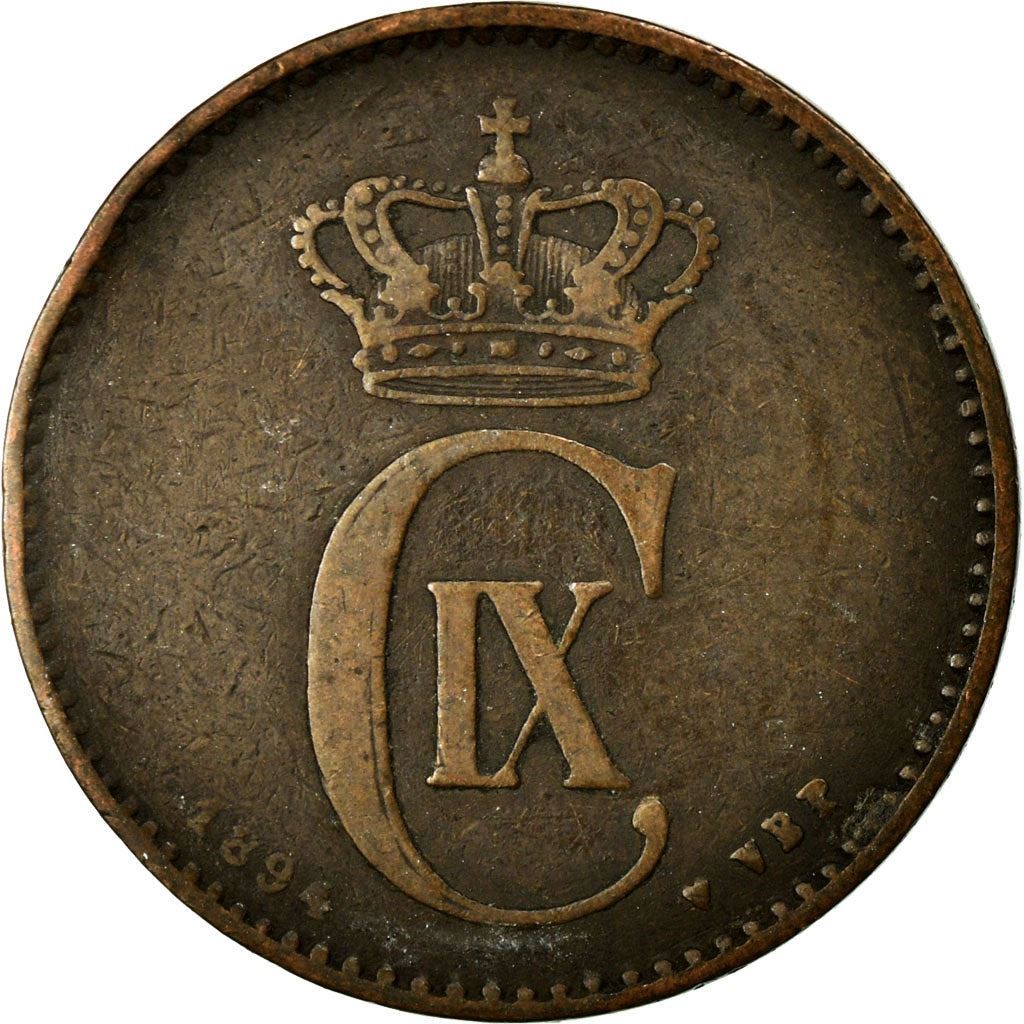 Denmark | 2 Ore Coin | Monogram | Km:793 | 1874 - 1906 | eBay