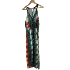 Hot Swag Long Maxi Sundress size XLarge Summer bright color